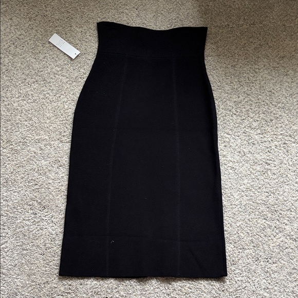 White House Black Market High-Waist Button-Front Pencil Skirt XXS - Picture 5 of 9